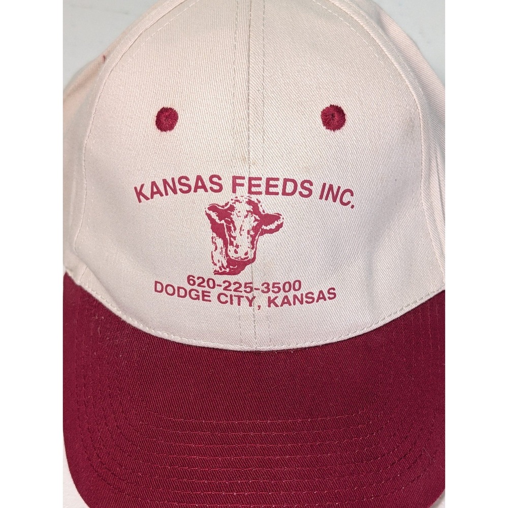 Kansas Feeds Inc Adjustable Hat 100 % Cotton - Picture 3 of 12